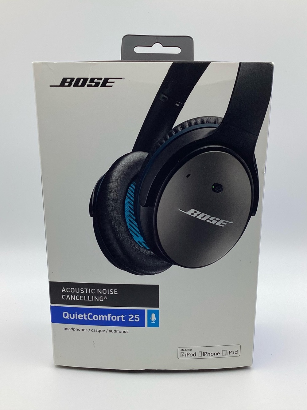 Bose QuietComfort 25 Acoustic Noise Cancelling Headphones - Black & Gray